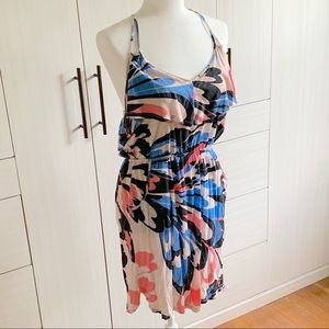 ⬇️ PRICE DROP! ROXY Ruffle Swirl Halter Dress